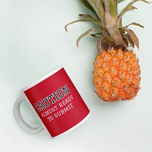 Caution Mug (red w/ white text) copy - Image 3