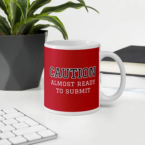 Caution Mug (red w/ white text) copy - Image 6